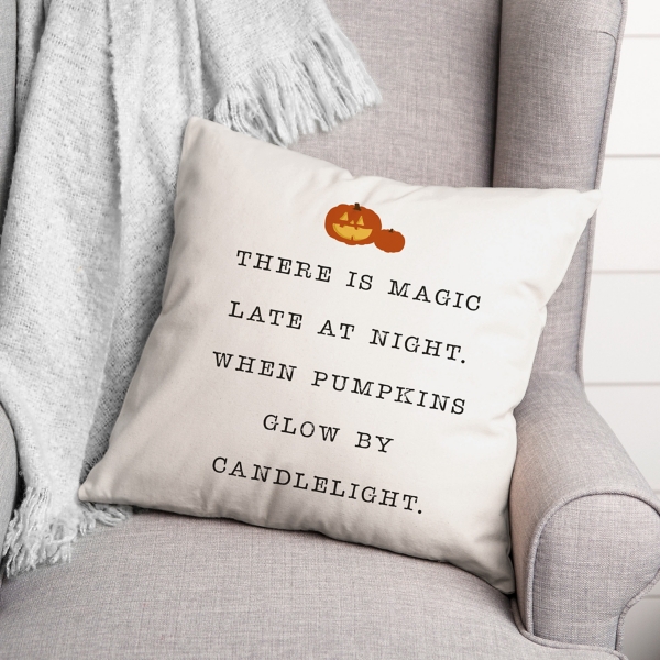 Magic at Night Throw Pillow