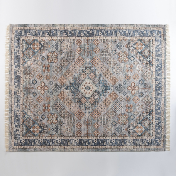 Navy Bahar Area Rug, 5x8 Kirklands Home