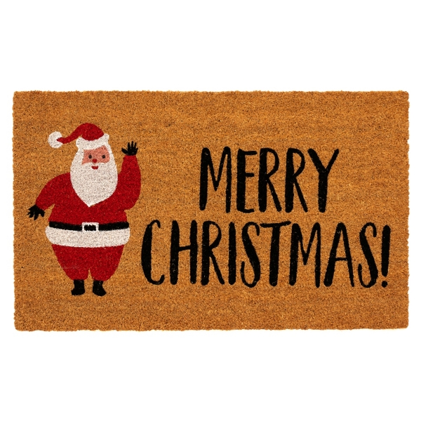 Merry Christmas Santa Doormat Kirklands Home