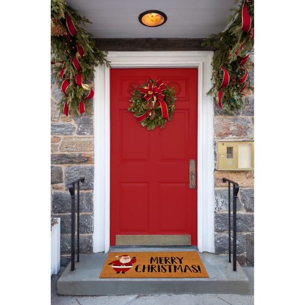 Merry Christmas Santa Doormat