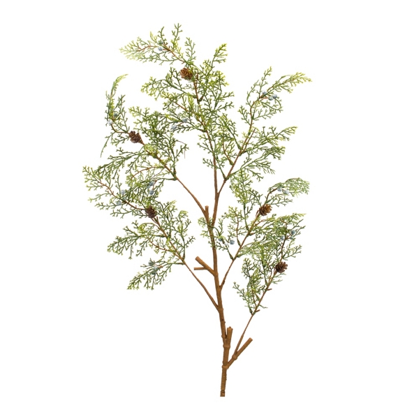 Mini Pinecone Cedar Branch Stems Kirklands Home