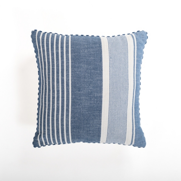 Blue Malibu Stripes Pillow Kirklands Home