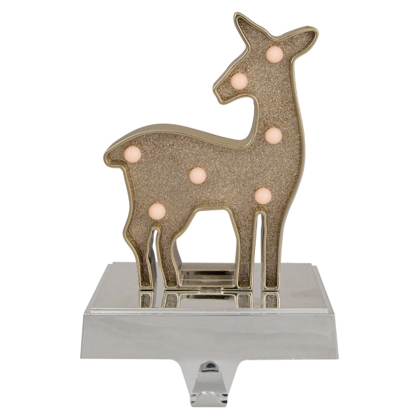 Prelit Deer Christmas Stocking Holder Kirklands Home