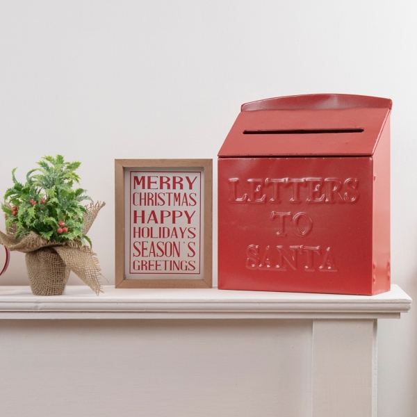 Merry Let It Snow 2-pc. Christmas Wall Plaque Set