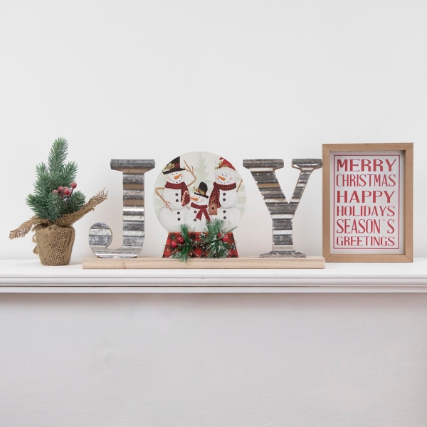 Merry Let It Snow 2-pc. Christmas Wall Plaque Set