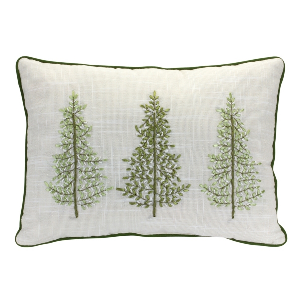 Triple Christmas Tree Lumbar Pillow Kirklands Home