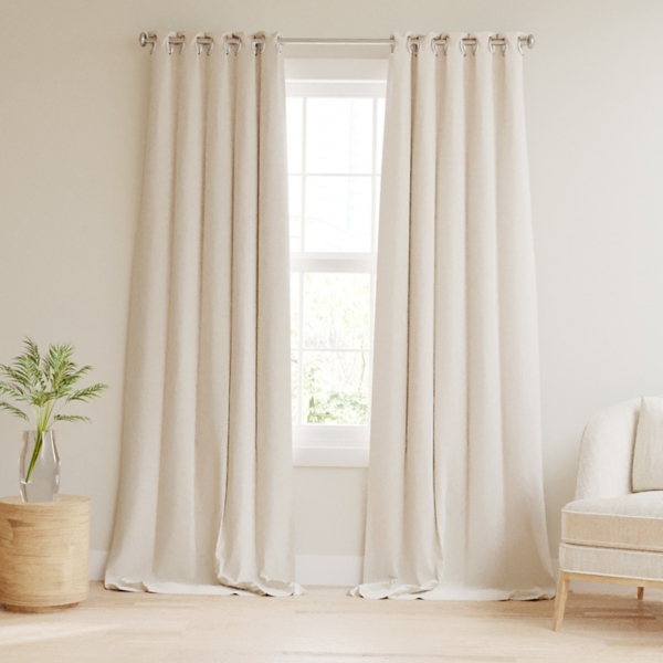 Beige Blackout Curtains, 84 in. | Kirklands Home