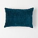Blue Velvet Bolster Pillow