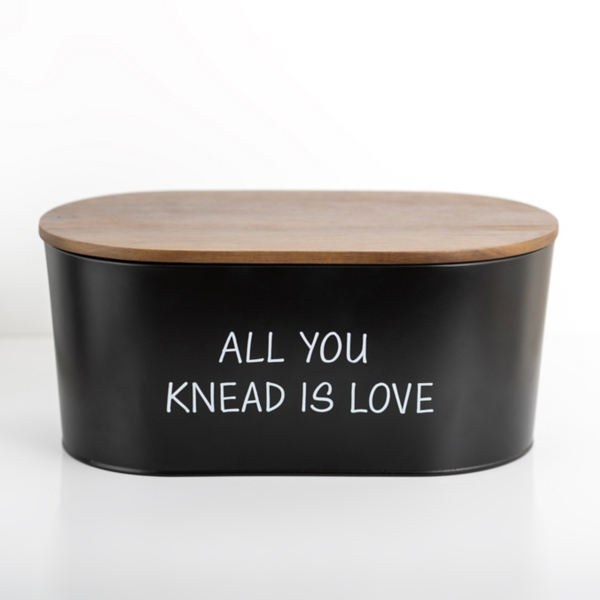 All You Knead Metal Bread Box Kirklands Home