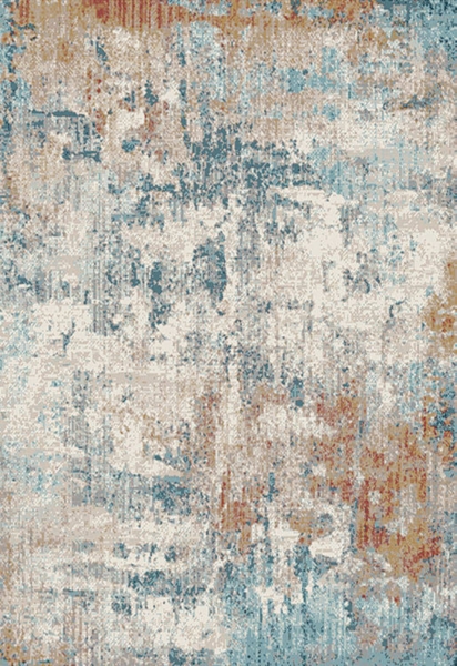 Multicolored Abstract Vani Area Rug, 5x7 Kirklands Home