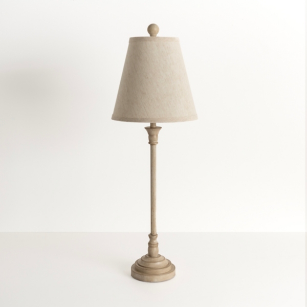 Leah Cream Candlestick Buffet Lamp Kirklands Home