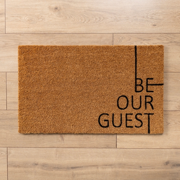Be Our Guest Coir Doormat Kirklands Home
