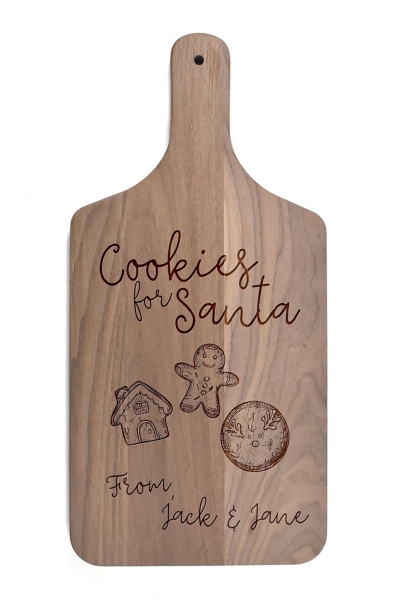 Personalized Walnut Cookies Cutting Board Kirklands Home