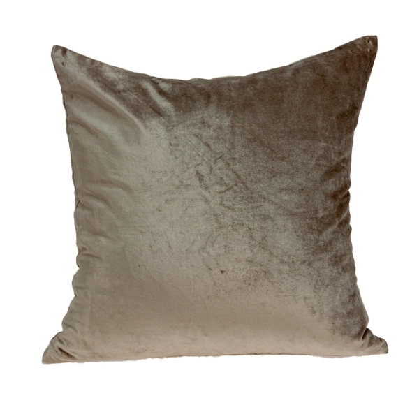 Light Brown Velvet Pillow Kirklands Home