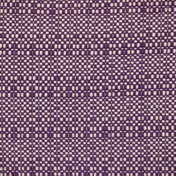 Purple Woven Stripes Fringe Lumbar Pillow