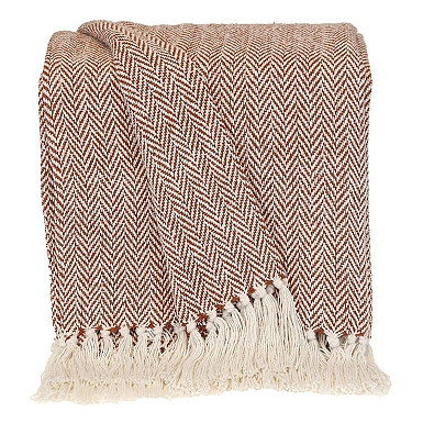 Black best sale herringbone blanket
