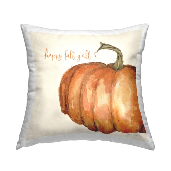 Rustic Happy Fall Yall Harvest Throw Pillow Kirklands Home