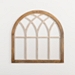 Natural Weathered Wood Window Arch Plaque