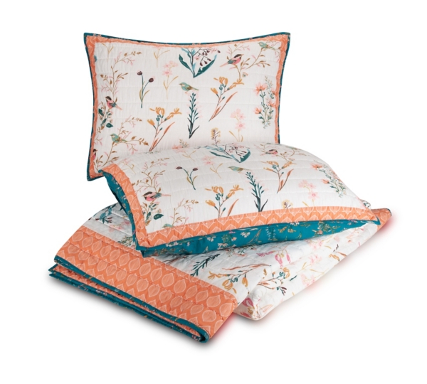 English Garden King 3-pc. Quilt Set
