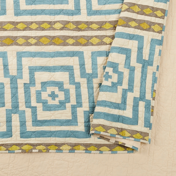 Justina Blakeney Blue Hypnotic Queen Quilt Set