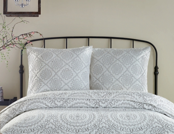 Jessica Simpson Gray Medallion King Sham Kirklands Home