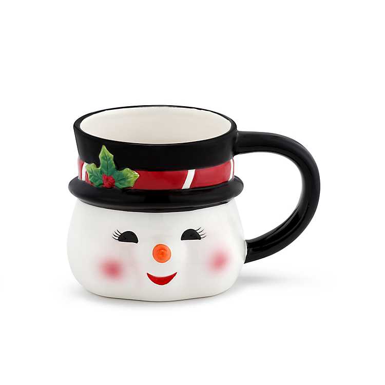 Costa Del Mar Costa Christmas Snowman Ceramic Travel Mug Winter Warmer Discontinued 2019 