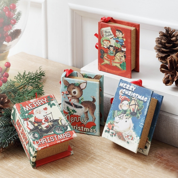 Musical Storybooks 4-pc. Christmas Ornament Set | Kirklands Home