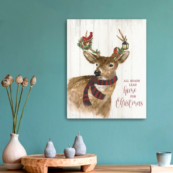 All Roads Lead Home Canvas Art Print