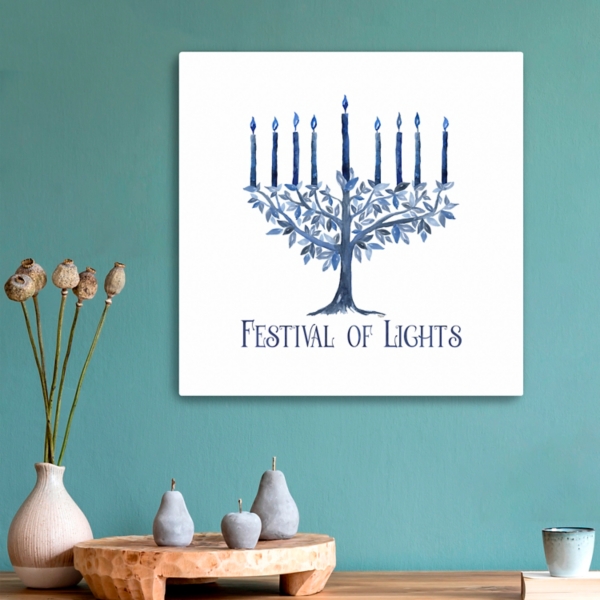 Festival of Lights Canvas Art Print