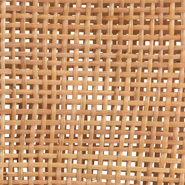 Natural Rattan and Wood Counter Stool