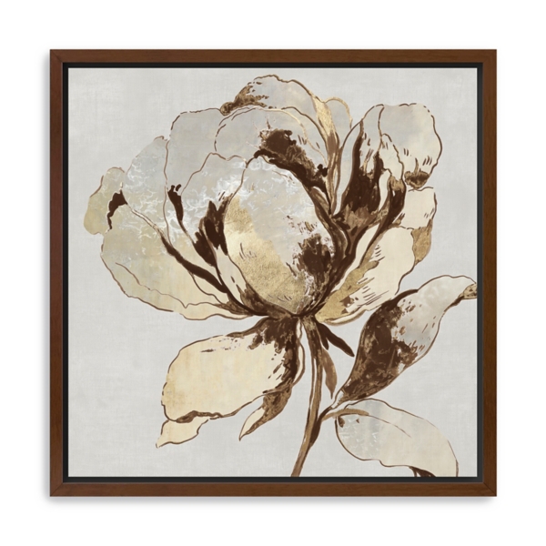 Golden Blossom II Framed Canvas Art Print | Kirklands Home