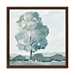 Blue Forest Tree Framed Canvas Art Print