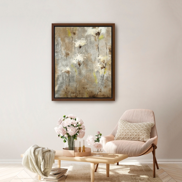 Here Today, Gone Tomorrow Framed Canvas Art Print