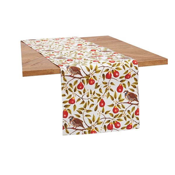 Partridge in a Pear Tree Table Runner Kirklands Home