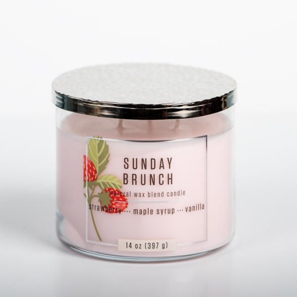 Sunday Brunch 14 oz. Triple Wick Jar Candle Kirklands Home