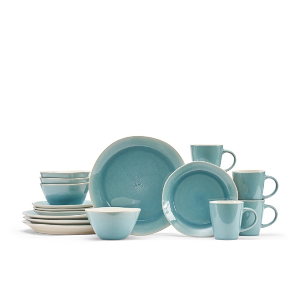 Aqua Sand 16pc. Dinnerware Set Kirklands Home