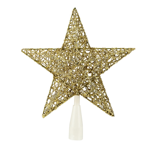 Gold Glitter LED Star Tree Topper Kirklands Home
