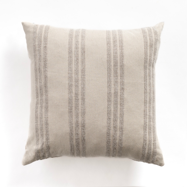 Ivory Providence Stripe Pillow Kirklands Home