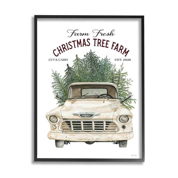 Christmas Tree Farm Truck Wall Plaque | Kirklands Home