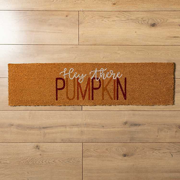 Hey There Pumpkin Slim Coir Doormat | Kirklands Home