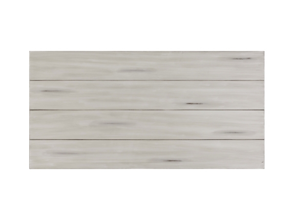 Antique Whitewashed Wood Coffee Table