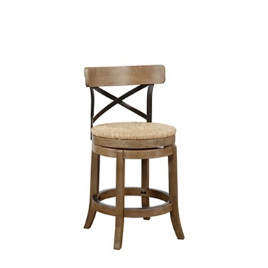 Seagrass swivel best sale bar stools