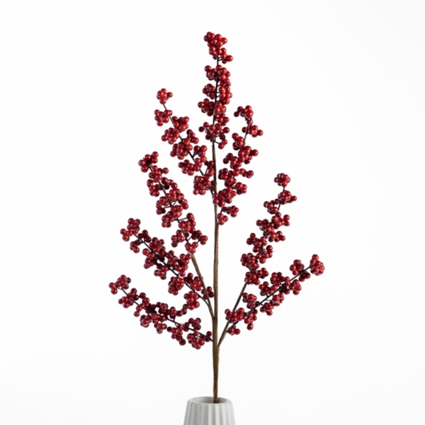 Red Harvest Berry Branch Stems, Set of 2 Kirklands Home