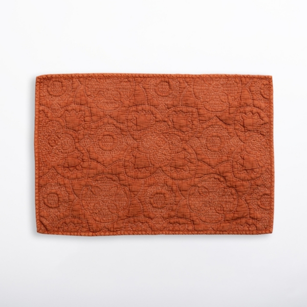 Avery Rust Quilted Placemat Kirklands Home