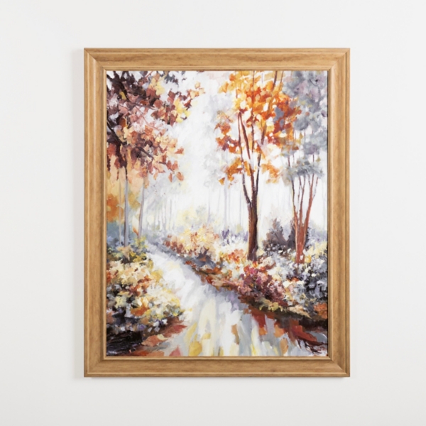 Autumn Trail Framed Art Print Kirklands Home