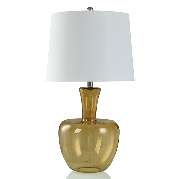 Golden Honey Glass Gourd Table Lamp Kirklands Home
