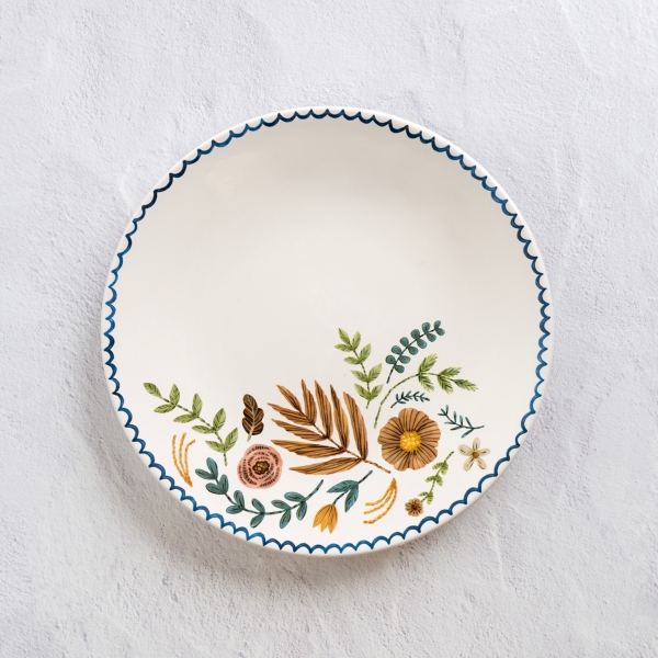 Colbie Floral Dinner Plate Kirklands Home