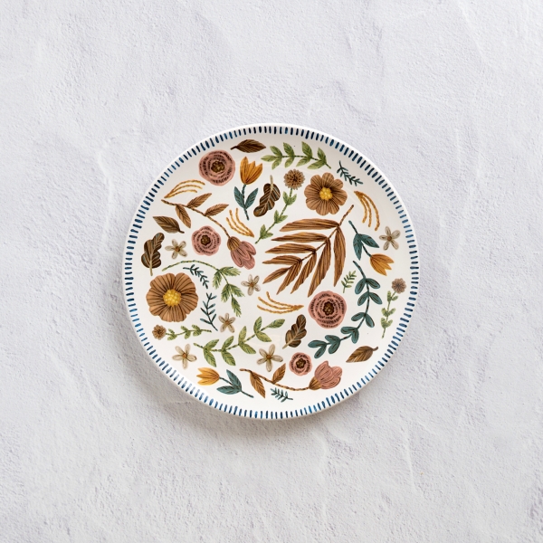 Colbie Floral Salad Plate Kirklands Home