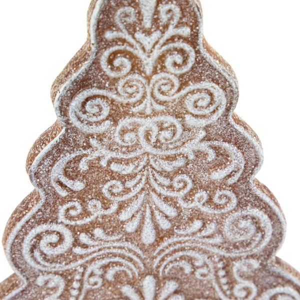 Glitter Gingerbread Christmas Tree