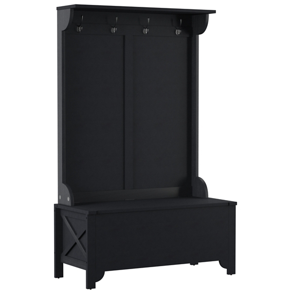 Black Wood Classic Farmhouse Hall Tree Kirklands Home